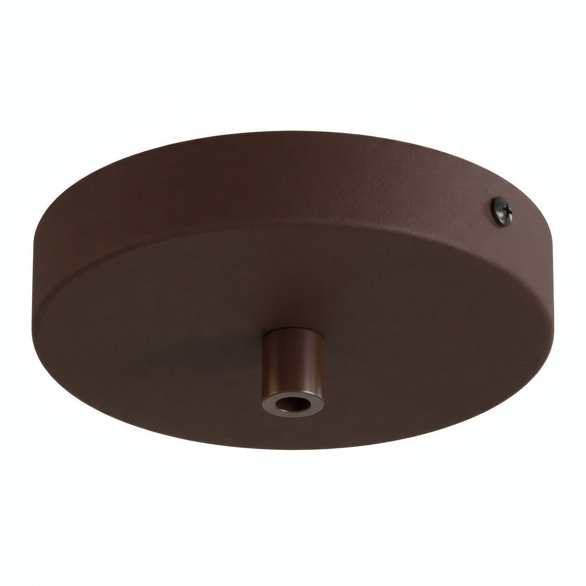 Zylindrischer Baldachin aus Metall, Ø 120 mm — Zylindrisch, Metall / Rost