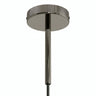 Zylindrischer Metallbaldachin mit 15-cm-Zugentlastung — Schwarze Perle