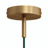 Zylindrischer Metallbaldachin mit 7-cm-Zugentlastung — Satinierte Bronze