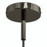 Zylindrischer Metallbaldachin mit 7-cm-Zugentlastung — Schwarze Perle