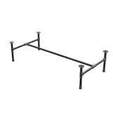 Couchtisch-Gestell aus Gusseisen, H-Form, 131 × 65 cm, Höhe 32 cm, Dreiviertelansicht