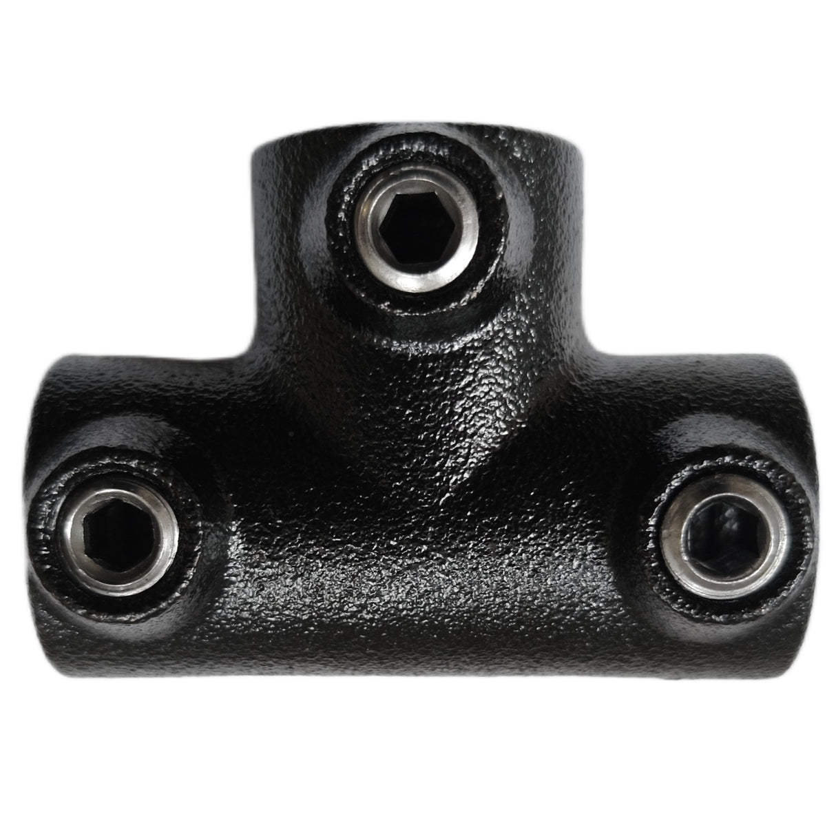 Raccord Té tubulaire noir