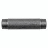 Tube 1''1/2 - 40x49mm acier noir - fileté - photo produit fond blanc 2
