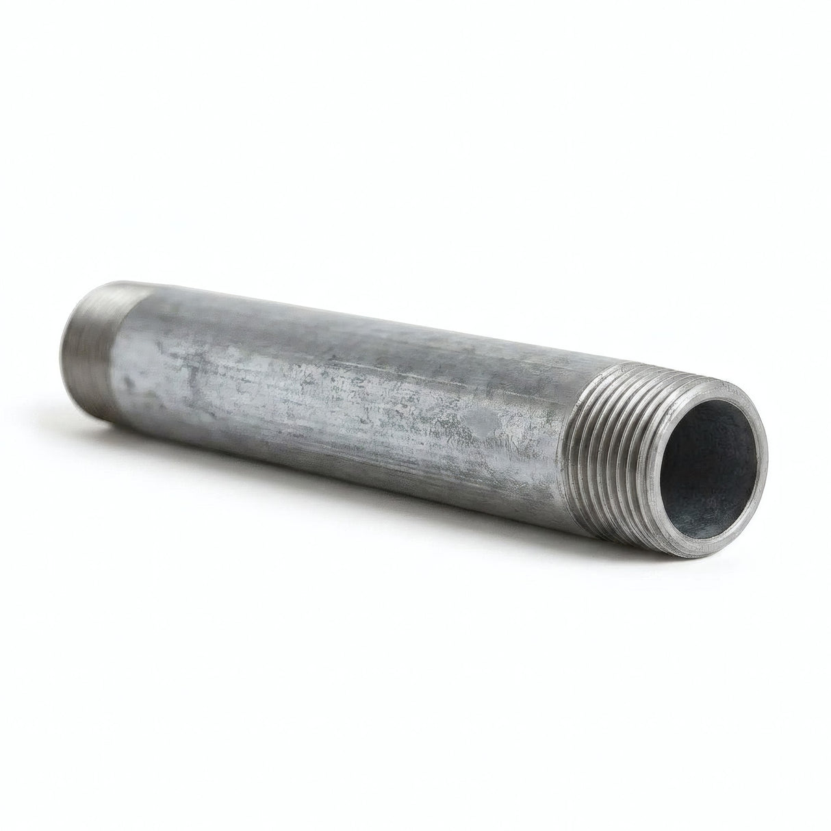 Tube 1/4" - 8x13mm acier galvanisé - photo produit fond blanc 4