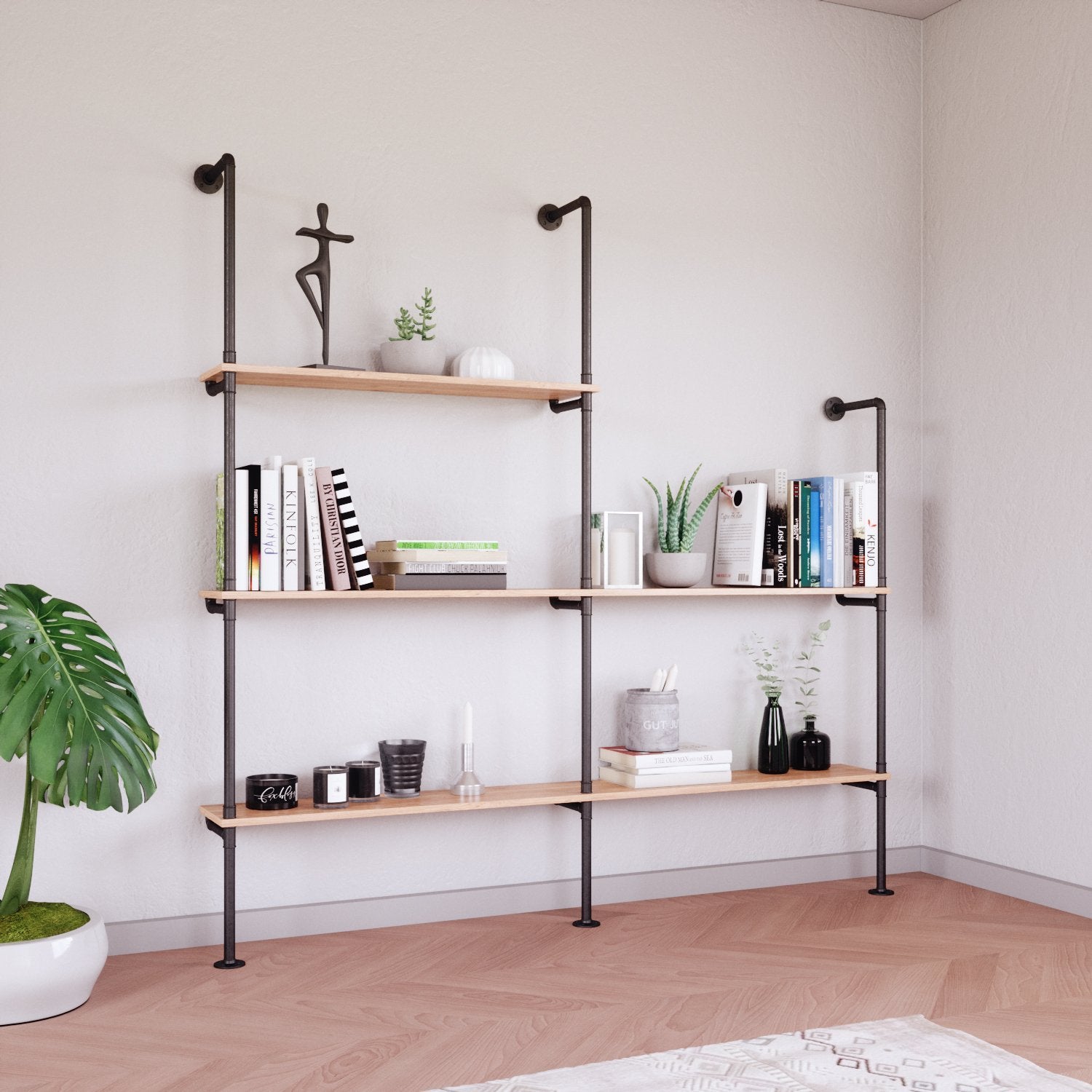 Bausatz Regalständer mit Klempnerarbeiten nach Maß