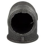raccord de plomberie en fonte noire fileté