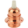 Fassung E27 Kupfer für Lampe