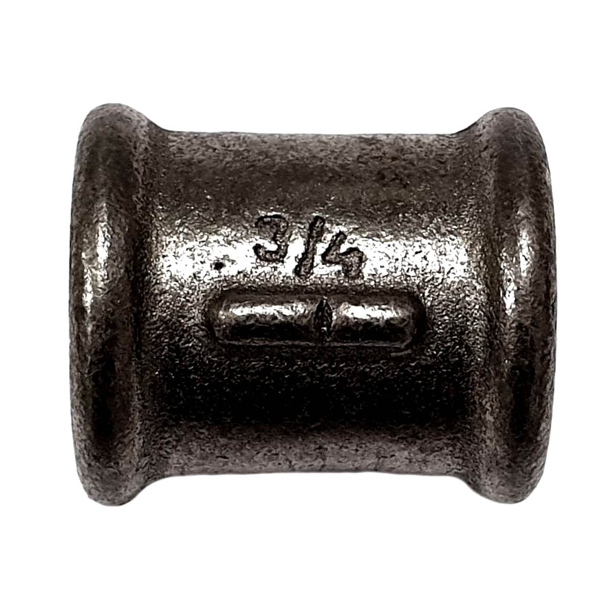 Muffe Rechts/Links FF Grauguss Gewinde 3/4" Ø27 auf Gewinden