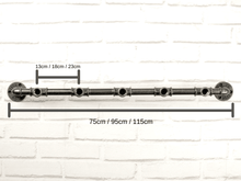 rack 5 crochets industriel en fonte descriptif dimensions