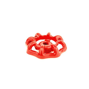 Volant de robinet 52mm rouge